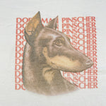 Vintage 90's Doberman Pinscher Dog T-Shirt