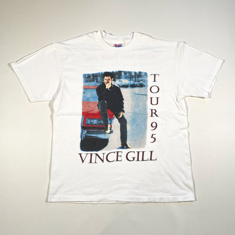 Vintage 1995 Vince Gill When Love Finds You Tour T-Shirt