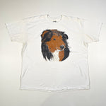 Vintage 80's Sheltie Dog T-Shirt