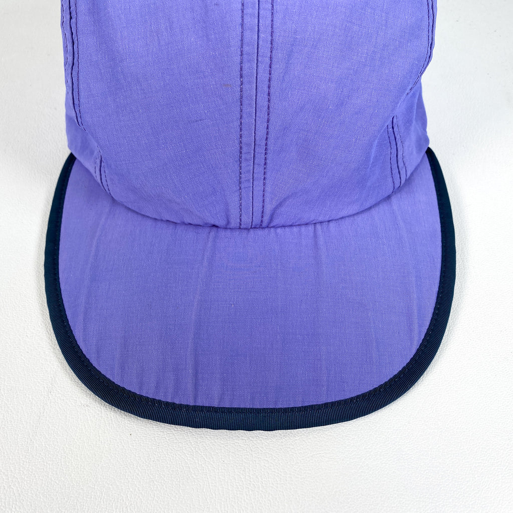 Vintage 90\'s Patagonia 4 Panel Hiking CobbleStore Vintage Outdoors Purple Hat USA – Made in