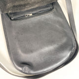 Vintage 90's Coach Black Leather 9134 Flap Crossbody Messenger Purse
