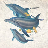 Vintage 1992 Baltimore Aquarium Dolphins T-Shirt