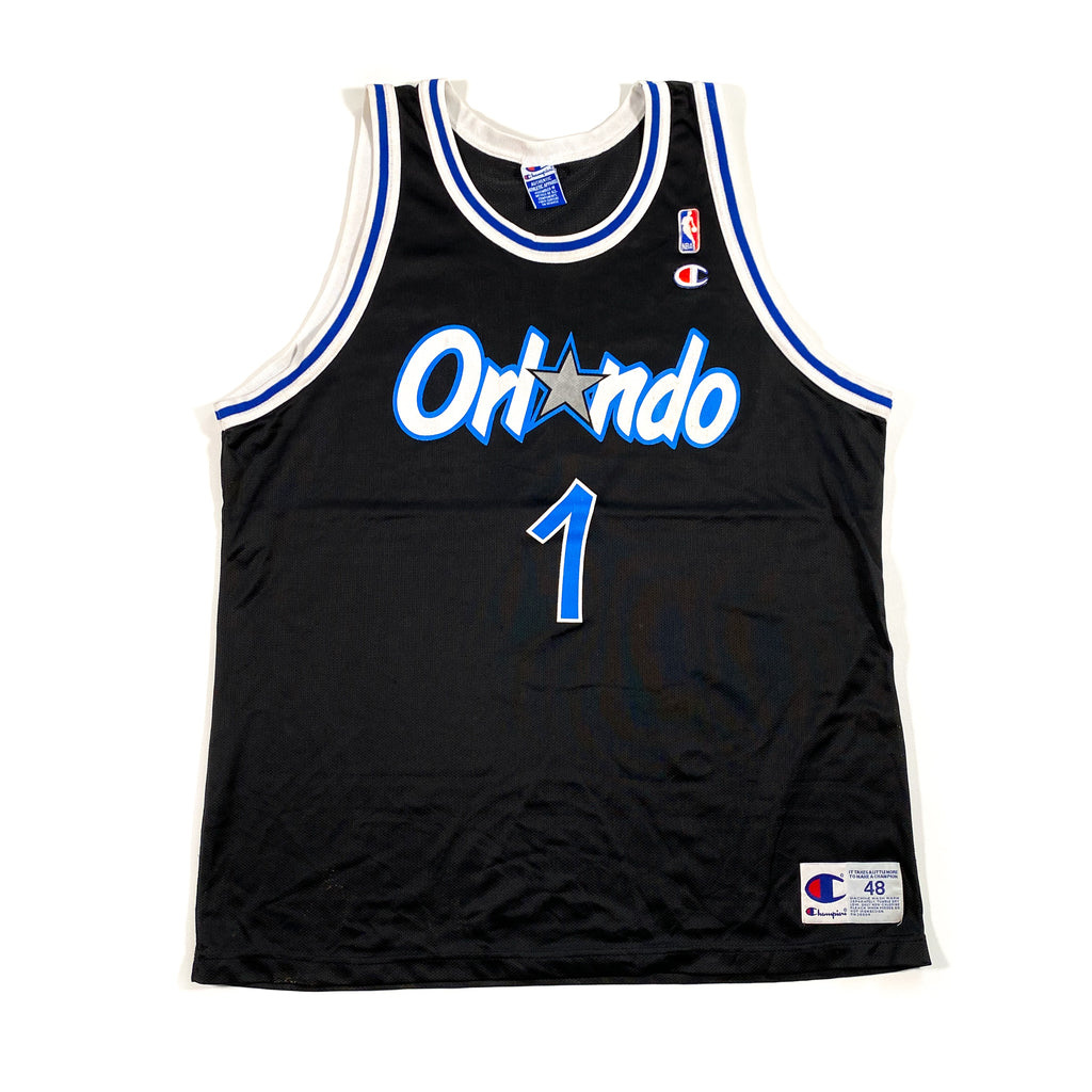 Vintage 90s Orlando Magic Warm up T-shirt Shooting Official 