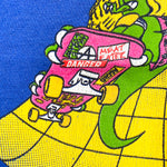 Vintage 80's Tyranno Skates Child's Skateboard T-Rex Dinosaur T-Shirt