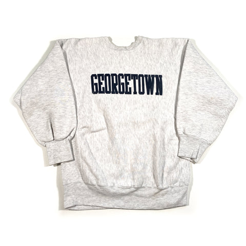 Vintage 90's Georgetown University Reverse Weave Crewneck Sweatshirt