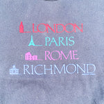 Vintage 90's Richmond Virginia RVA Worldwide Crewneck Sweatshirt