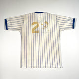 Vintage 70's Lacrosse Pinstripe Jersey Ringer Pride Brand Uniform Set