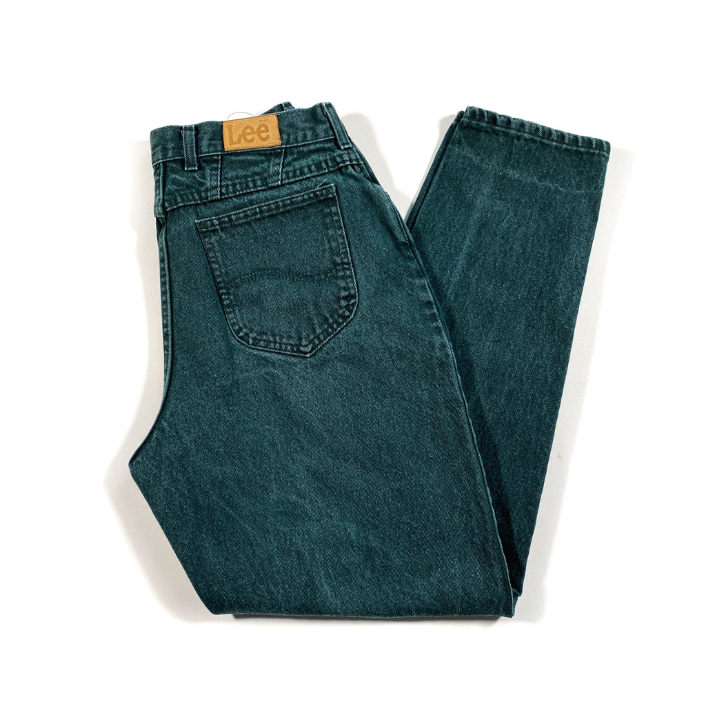 Green discount lee jeans