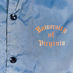 Vintage 70's University of Virginia UVA Champion Brand Windbreaker Jacket
