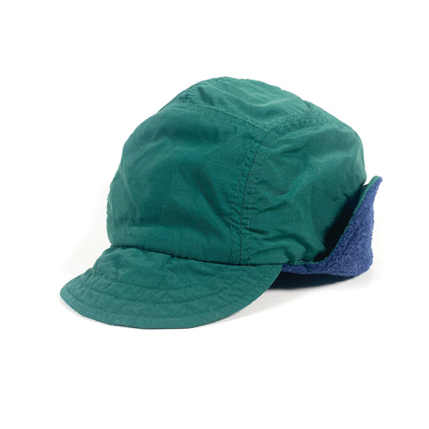 Vintage 90's Land's End Fleece Trapper Hat