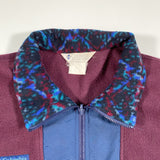 Vintage 80's Columbia Full Zip Fleece Sweatshirt