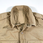 Vintage 1951 Korean War Military Field Button Down Shirt