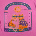 Vintage 90's Nags Head NC Cat T-Shirt