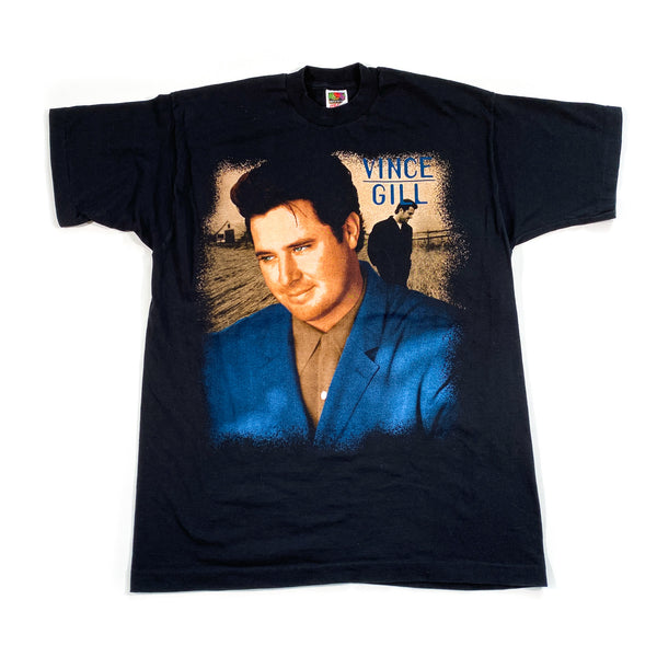 Vintage 90's Vince Gill Country Music Band Tour T-Shirt