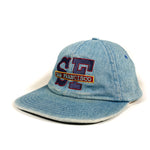 Vintage 90's San Francisco Souvenir SF Tourist Denim Strapback Hat