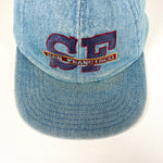 Vintage 90's San Francisco Souvenir SF Tourist Denim Strapback Hat