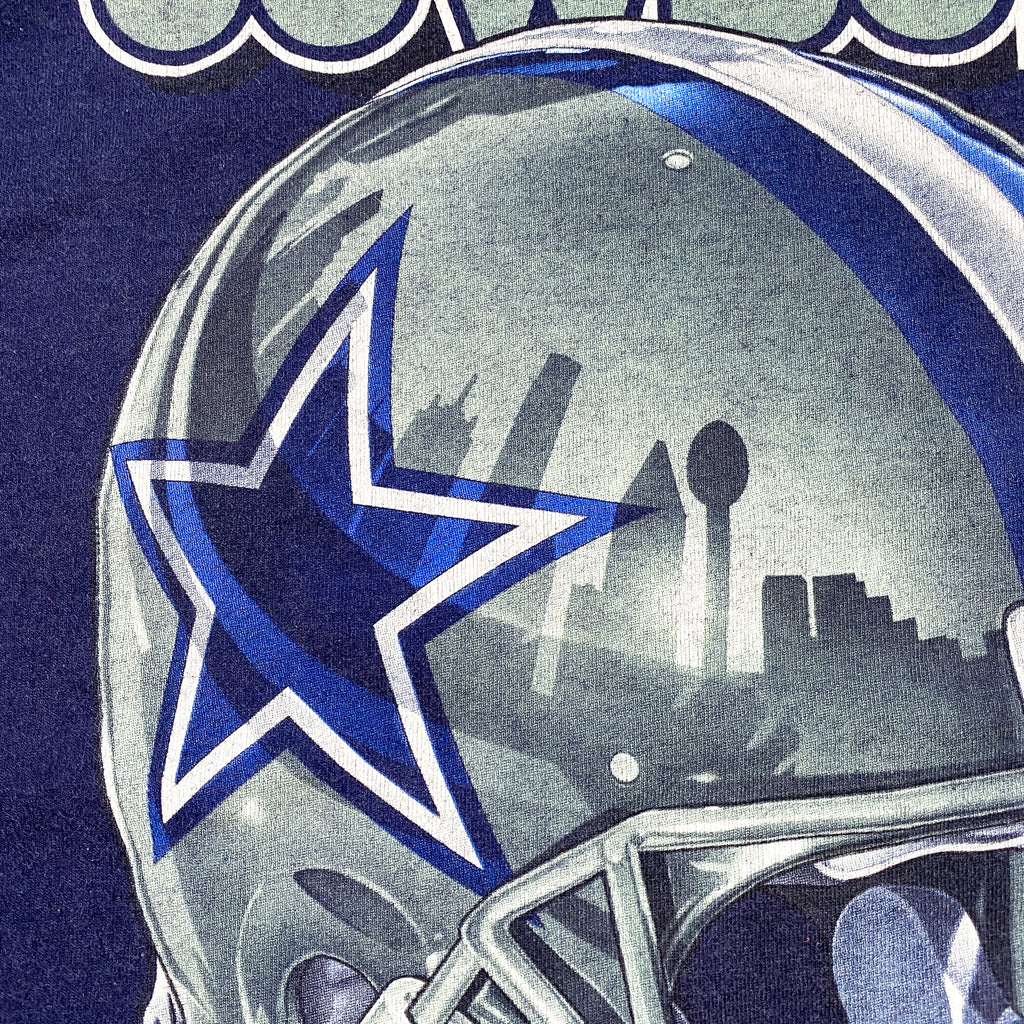 Vintage Dallas Cowboys Sleeveless T-Shirt 90s Pro Line - Tarks Tees