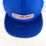 Vintage 90's Duron Paints and Wallcoverings Blue USA Made Patch Trucker Hat