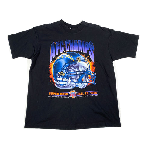Vintage 1995 AFC Champs San Diego Chargers T-Shirt
