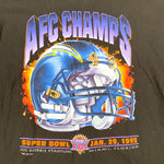 Vintage 1995 AFC Champs San Diego Chargers T-Shirt