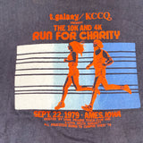 Vintage 1979 Iowa Run for Charity T-Shirt