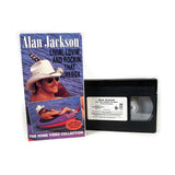 Vintage 1993 Alan Jackson Rockin' that Jukebox VHS Tape