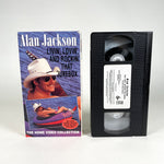 Vintage 1993 Alan Jackson Rockin' that Jukebox VHS Tape