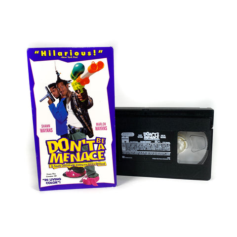 Vintage 90's Don't be a Menace Movie VHS Tape