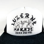 Vintage 90's Luzerne Karate Tang Soo Do Martial Arts Snapback Trucker Hat