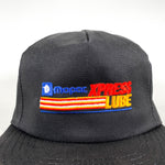 Vintage 90's Mopar Xpress Lube Black Made in USA Snapback Hat