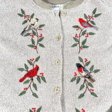 Vintage 90's Bon Worth Birds Grandma Cardigan Sweater