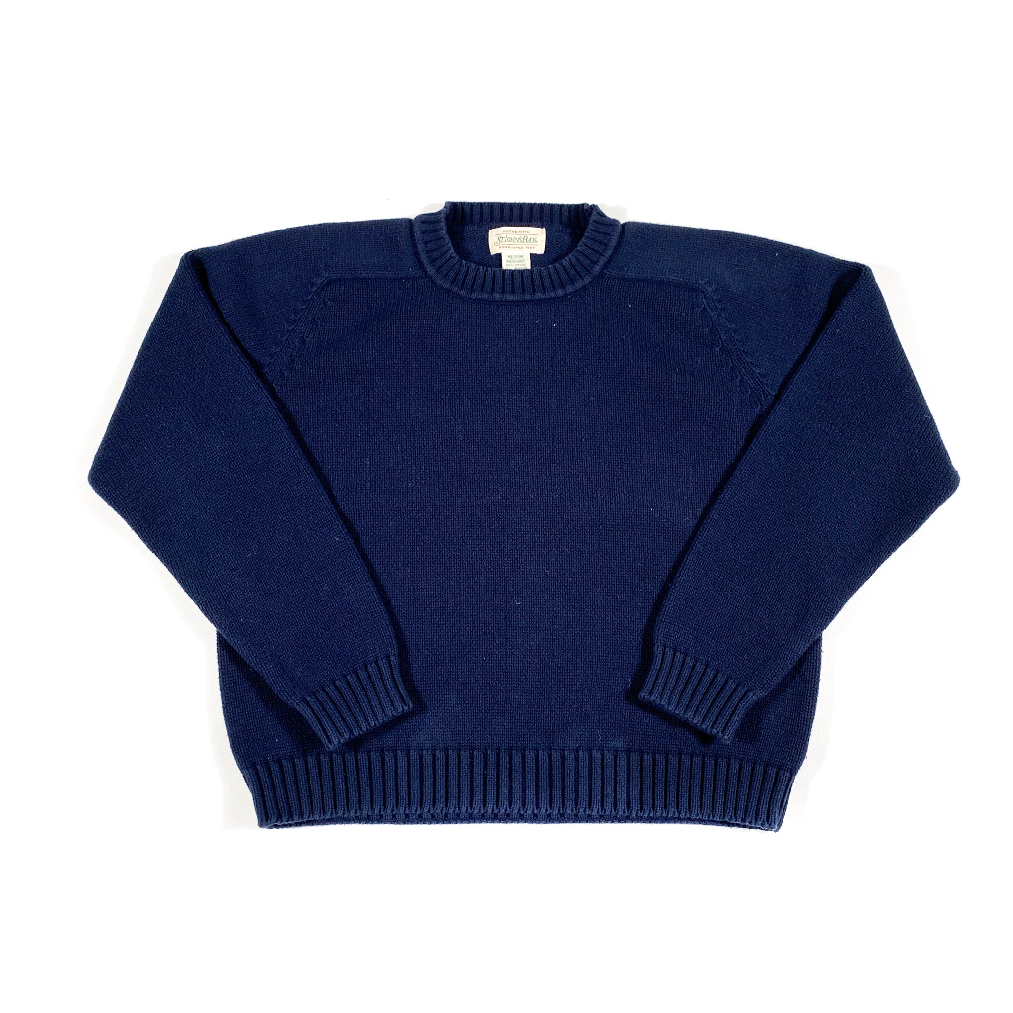 トップス 90s st john's bay cotton cardigan L St. John's Bay Womens V Neck Long Sleeve Button Cardigan