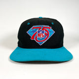 Vintage 90's NFL 75th Anniversary Made in USA New Era Snapback Hat
