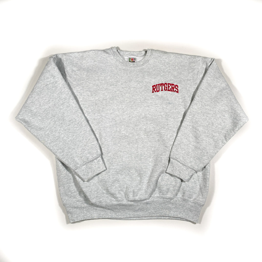 Vintage 90 s Rutgers University Crewneck Sweatshirt CobbleStore