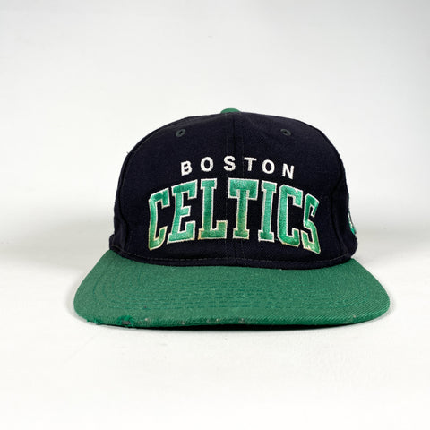 Women's Tommy Jeans Black Boston Celtics Ashley V-Neck T-Shirt
