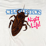 Vintage 80's Charleston Night Life Roach T-Shirt