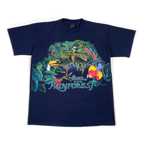 Vintage 1994 Rainforest Habitat Wrap T-Shirt