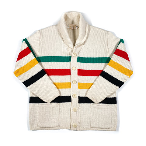 Vintage 70's Hudson Bay Wool Cardigan Sweater