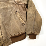 Vintage 1994 Carhartt Western Canvas Workwear USA Made JQ2082 Jacket