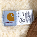 Vintage 1986 Carhartt Sherpa Pile Lined USA Made 6SV Canvas Vest