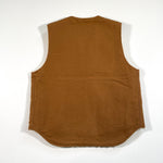 Vintage 1986 Carhartt Sherpa Pile Lined USA Made 6SV Canvas Vest