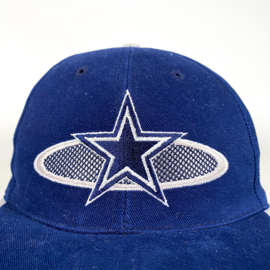 90's Dallas Cowboys Sports Specialties Script NFL Snapback Hat