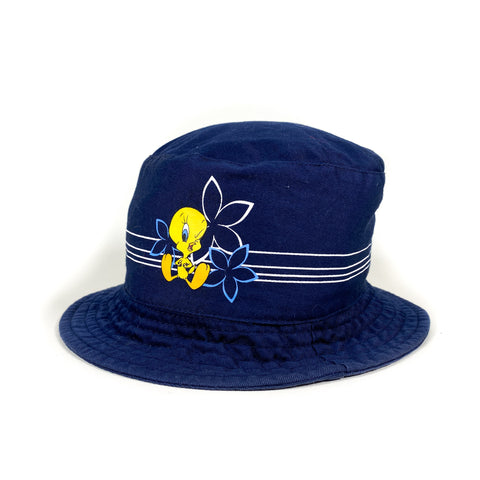 Vintage 90's Tweety Bird Youth Bucket Hat
