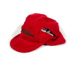 Vintage 90's LL Bean Red Fleece Toddler Trapper Hat