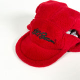 Vintage 90's LL Bean Red Fleece Toddler Trapper Hat