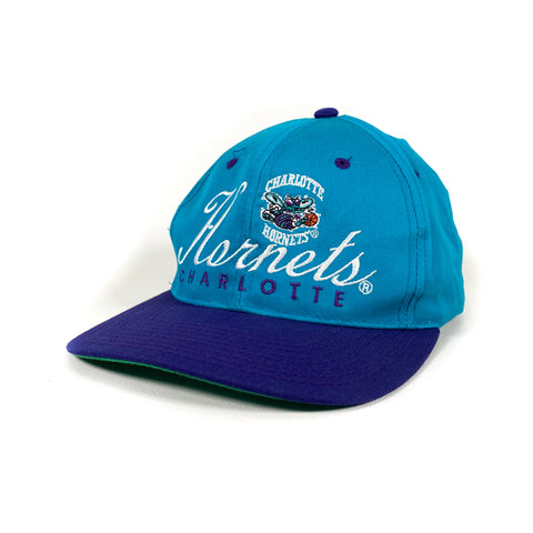Vintage 90's Charlotte Hornets NBA Hat