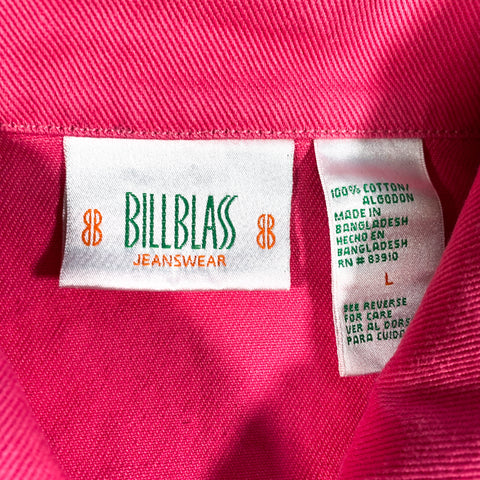 Vintage 90's Bill Blass Pink Denim Jacket – CobbleStore Vintage