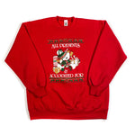 Vintage 90's Christmas All Presents Accounted For Crewneck Sweatshirt