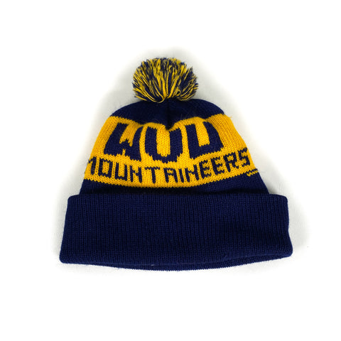 Vintage 80's WVU Mountaineers Beanie