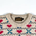Vintage 1990 Eddie Bauer Wool Rocking Horse Sweater